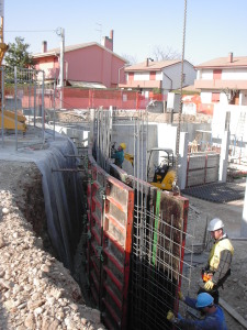 Muro tondo costruzione civile zanella costruzioni edili montebelluna treviso